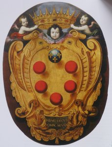 Grand Shield with the Arms of the Medici by Florentine School